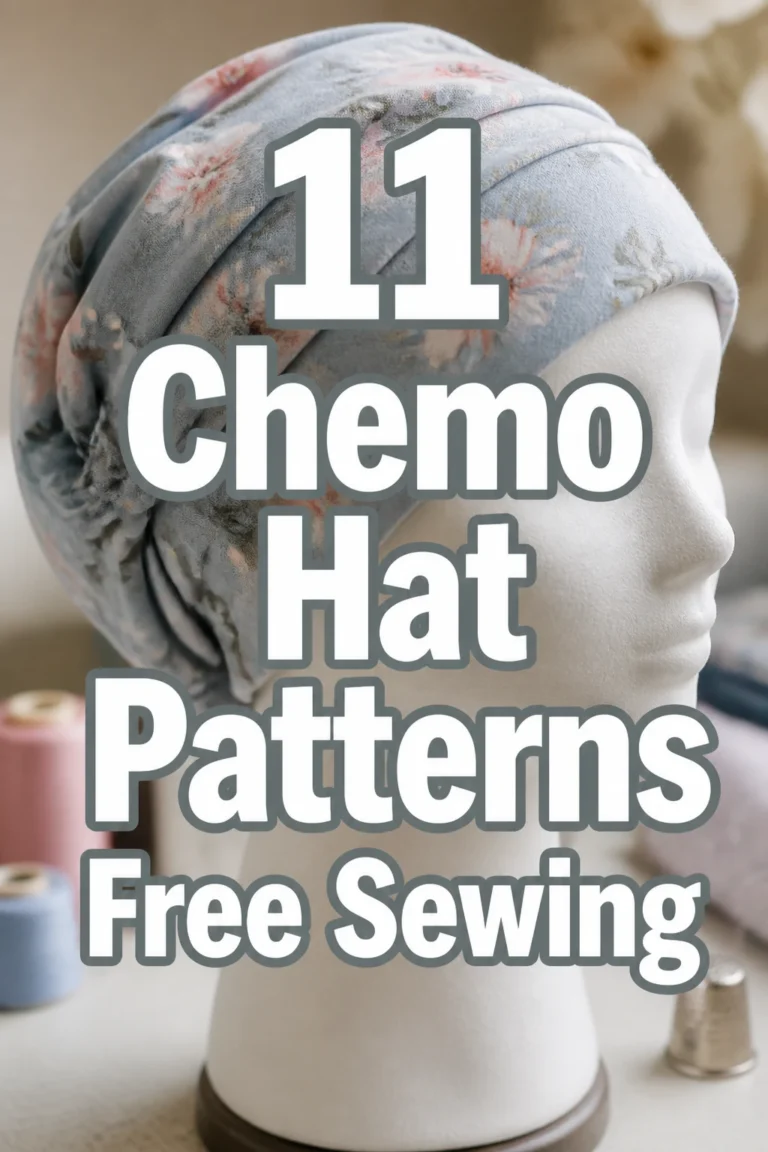 11 Chemo Hat Patterns Free Sewing