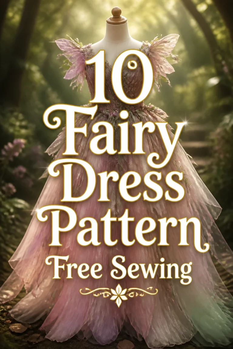 10 Fairy Dress Pattern Free Sewing