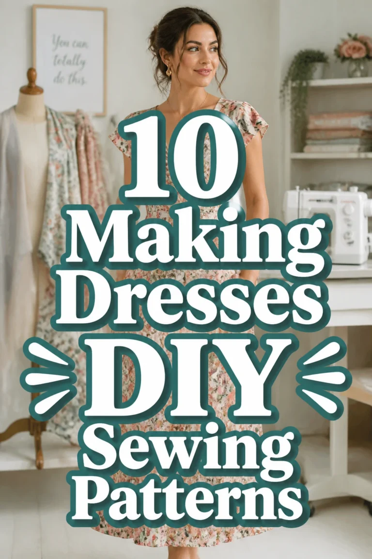 10 Making Dresses DIY Sewing Patterns
