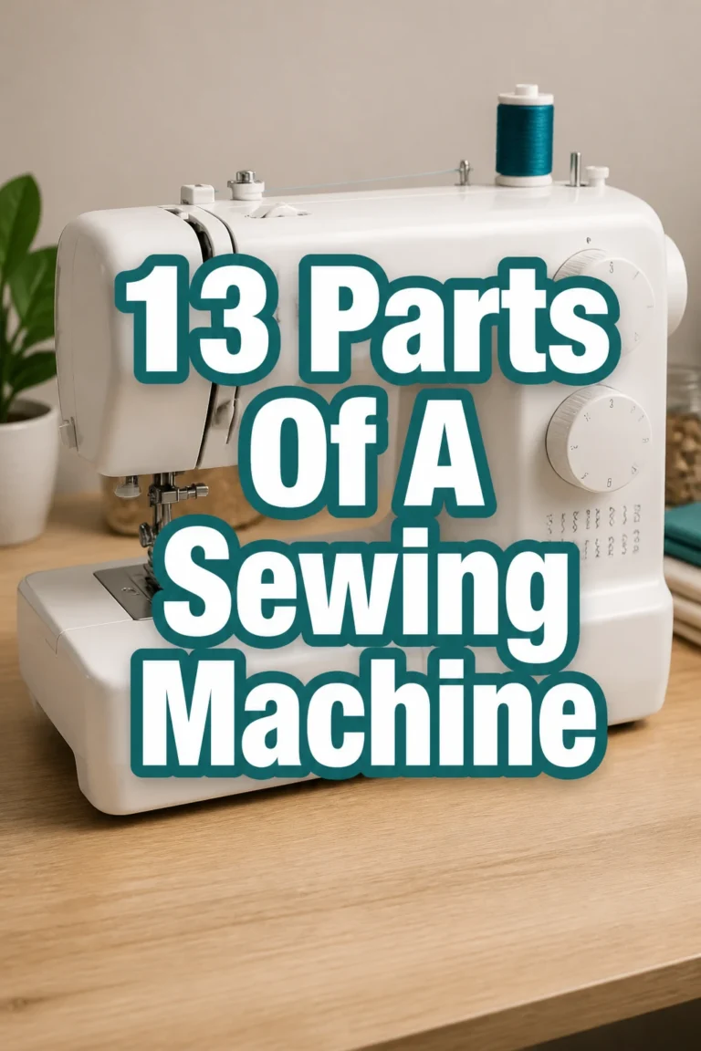 13 Parts Of A Sewing Machine