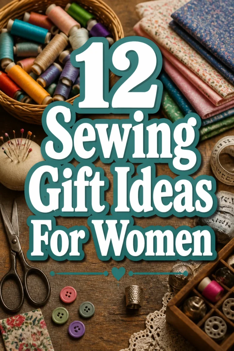 12 Sewing Gift Ideas For Women