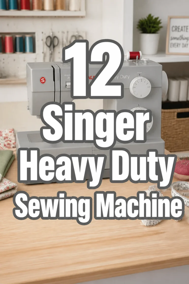 12 Singer Heavy Duty Sewing Machine